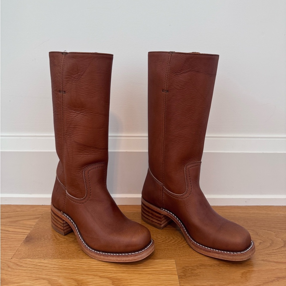 Frye Campus Boots - Saddle - Size 7 - Never Worn